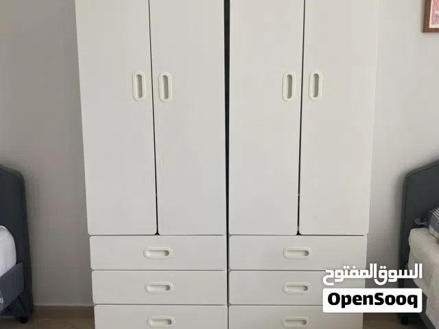 2x Wardrobes white