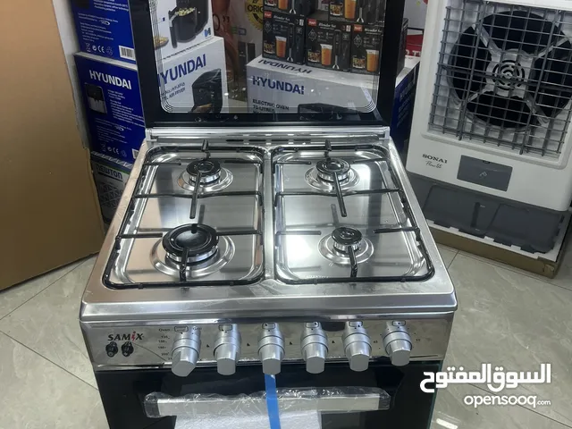 فرن غاز سامكس 60 ب 60 فل سفتي 4 عيون بسعر حرق وتحدي