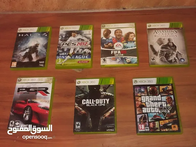 مجموعة سيديات XBOX360 اصلية