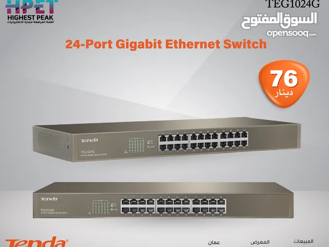 Tenda TEG1024G محول جيجابت إيثرنت مزود بـ 24 منفذًا