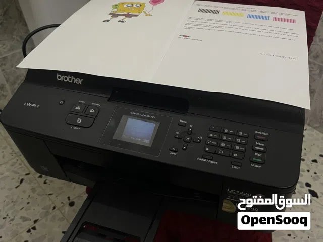 طابعه Brother ملون حبر فل wifi و سكنر