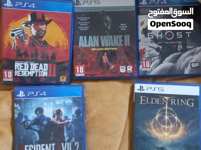 العاب للبيع بحالة نظيفة جداا وكل لعبة بسعر مختلف