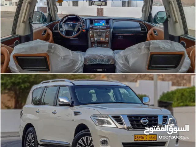 سيارة باترول موديل 2018، بمواصفات الخليج (قطعت مسافة 69,385 كم فقط)، خالية من الحوادث بنسبة 100%، طل