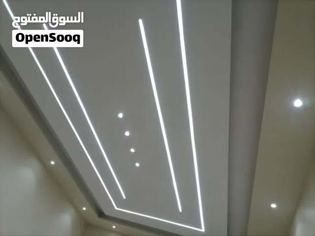 ديكور جبس امبورد واصباخ وتصليحات  وانواع الديكورات