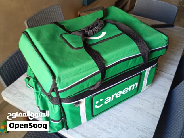 شنتة شنطة كريم بوكس لتوصيل الطعام بحالة الوكالة careem box delivery bag