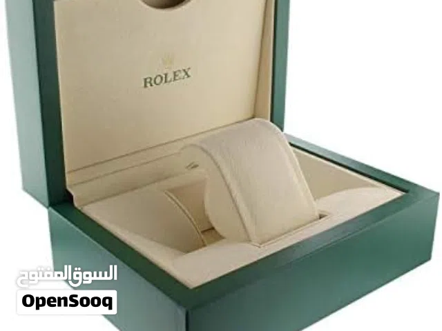 بوكس علبة ساعة رولكس استعمل في حالة ممتازة