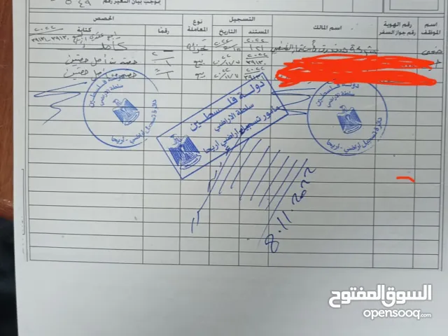 ارض في مدينة القمر اريحا