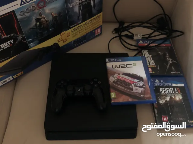 !!ps4 slim بحالة الوكاله