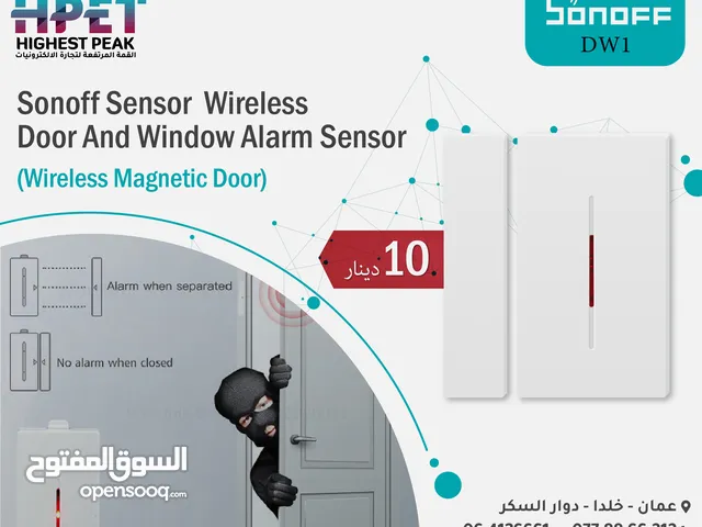 مستشعر إنذار ذكي للأبواب والنوافذ DW1 من Sonoff احمِ منزلك أو مكتبك من التسلل في لحظة!