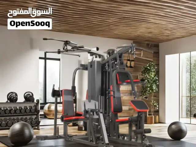 صالة رياضية متكاملة في جهاز واحد (Multi-Gym Station) **حوّل منزلك إلى جيم احترافي