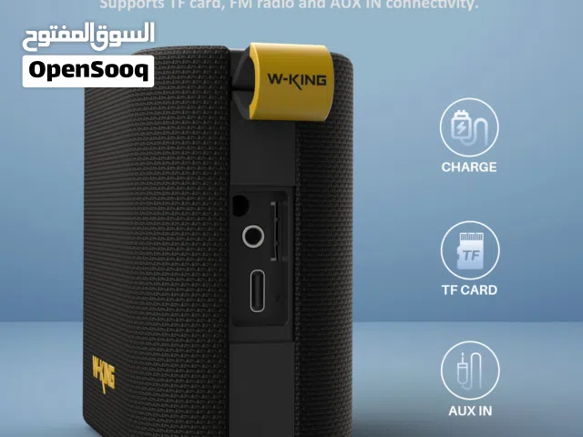 W-KING D2: The Adventure-Ready Mini Boombox Big sound comes in small packages.