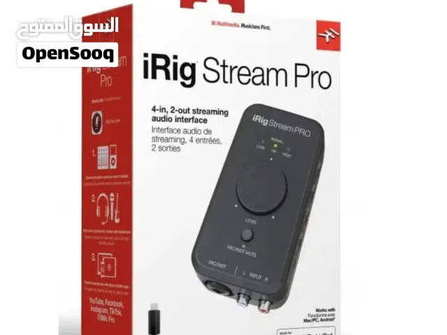 iRig Stream Pro streaming audio interface