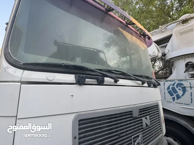 Man truck with crane