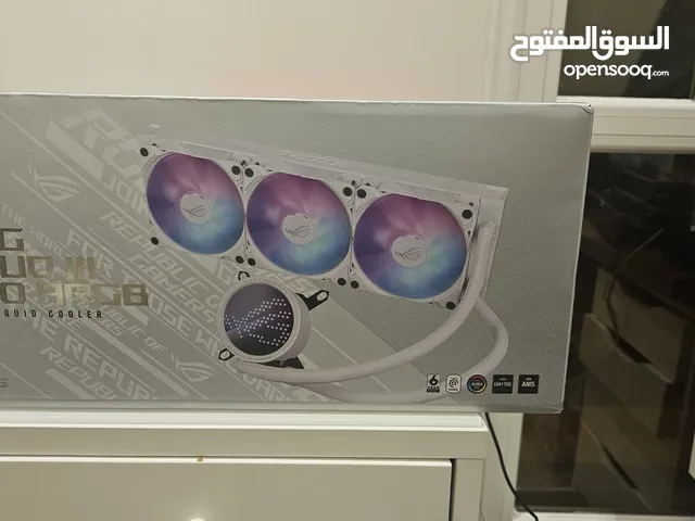 جديد بقراطيسه للبيع مبرد مائي ASUS ROG RYUO III 360 ARGB النسخة البيضا جديد