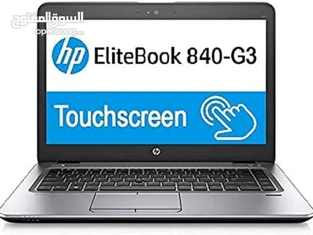 HP EliteBook 840 G3 Touch Screen  intel Core i7-6th Generation  8GB RAM  256GB SSD