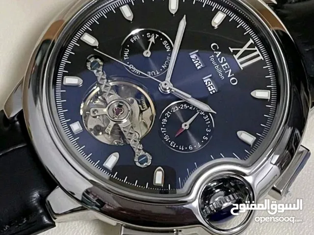 Caseno automatic tourbillon waterproof full calendar new with box