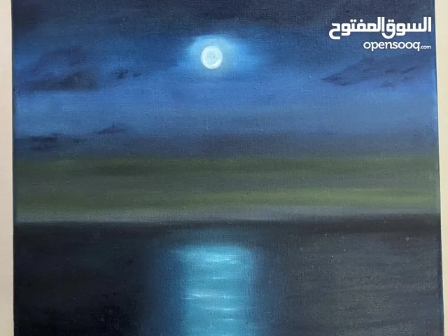 Ocean Moonlight - Art Painting handmade painting