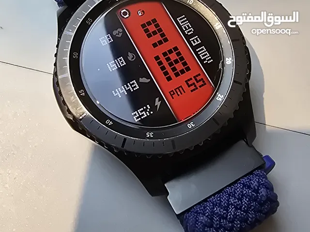 ساعة Samsung gear S3 Frontier بحالة الوكالة