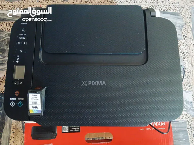 طابعة كانون PIXMA TS3440 للبيع حالة ممتازة_ شبه جديدة