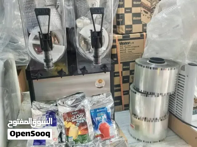 ماكينات عصير سلاش ايطالي وتركي مع كفاله حقيقية , متوفر جديد ومستعمل ومجدد