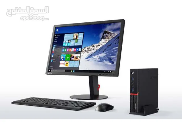 Lenovo ThinkCentre  Desktop , Core i7-6700T 3.6GHz, 8GB RAM, 1TB SSD, LED 22' , AC Wi-Fi, Windows 11