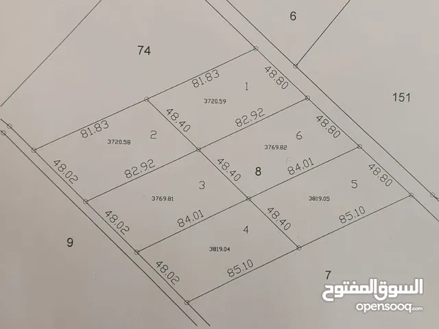 Mixed Use Land for Sale in Zarqa Al mantika Al Hurra