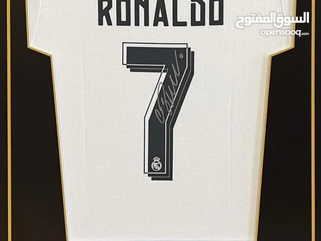 Signed jersey by Cristiano Ronaldo