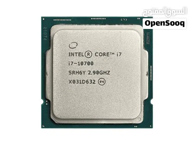 معالج i7 10700 بكرت شاشة مدمج ممتاز للي ناوي يطور جهازه ويزيد الأداء