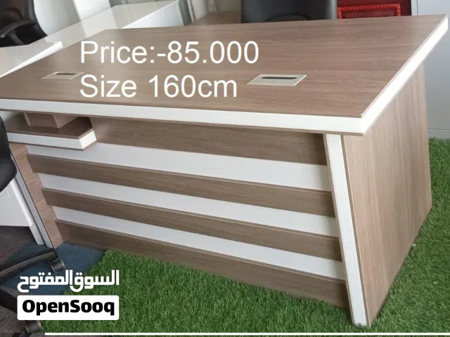 طاولة مكتب جديدة تمامًا على شكل حرف L Brand New Office Table-L Shape