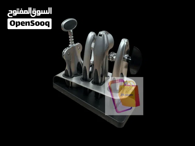 مجموعة أدوات المطبخ المتعددة مع حامل معدني