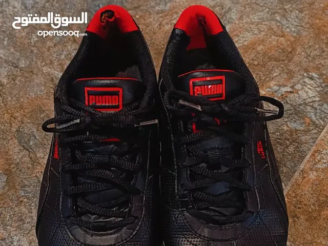 حذاء بوما فيورين لون اسود واحمر