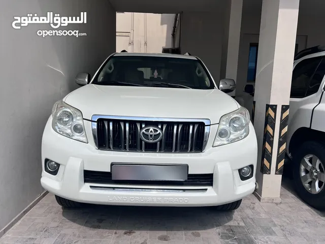 White 4 WD Toyota Prado for sale