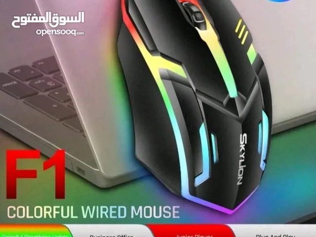 ماوس سلكي3مفاتيح اضاءه ملونه والمكتب متوافق مع نظامي مايكروسوفت ويندوز وابل اواي اس
