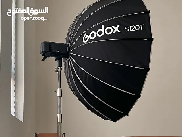 فلاش Godox AD600 Pro مع سوفت بوكس 120 و تريجر كانون و ستاند و جميع الملحقات
