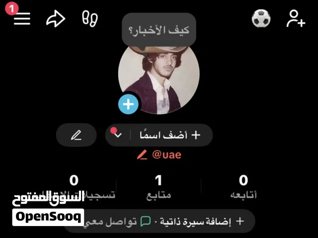 Social Media Accounts and Characters for Sale in Sharjah