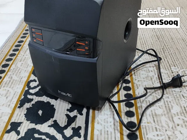 مضخم مع سماعات عدد 2 من شركة havic