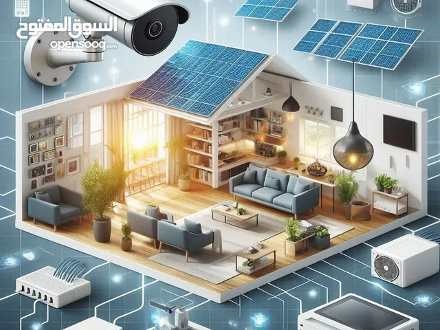 خبير أنظمة مراقبة/منازل ذكية/طاقة شمسية/شبكات انترنت Surveillance/Solar/Smart Homes/IT Networking