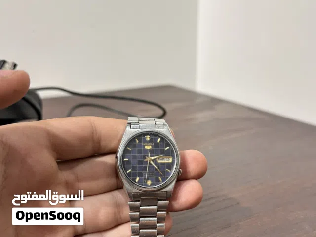 لهواة والتميز.. ساعة Seiko 5 Vintage "بلو تشيكر" نادرة - إصدار السبعينات بسعر حرق