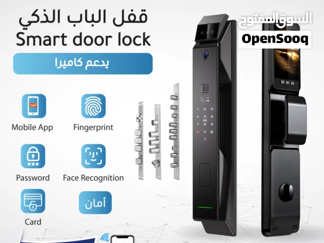 قفل الباب الذكي Smart door lock يدعم الكاميرا والفيديو 3
