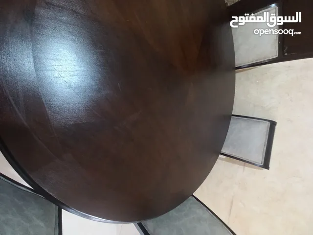 طاولة سفرة خشب زان في حالة الجديد