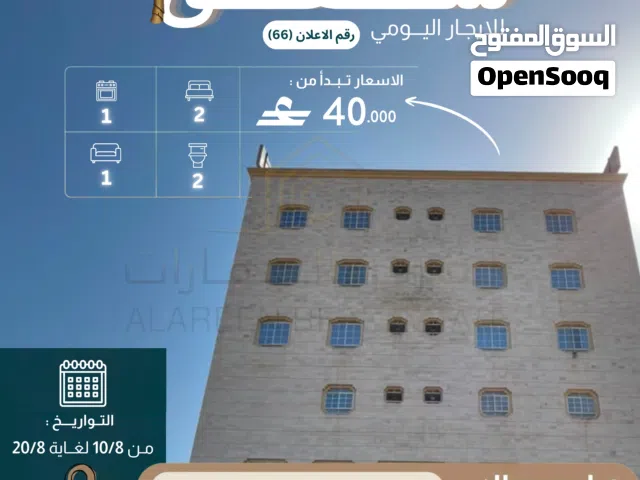 84 m2 2 Bedrooms Apartments for Rent in Dhofar Salala
