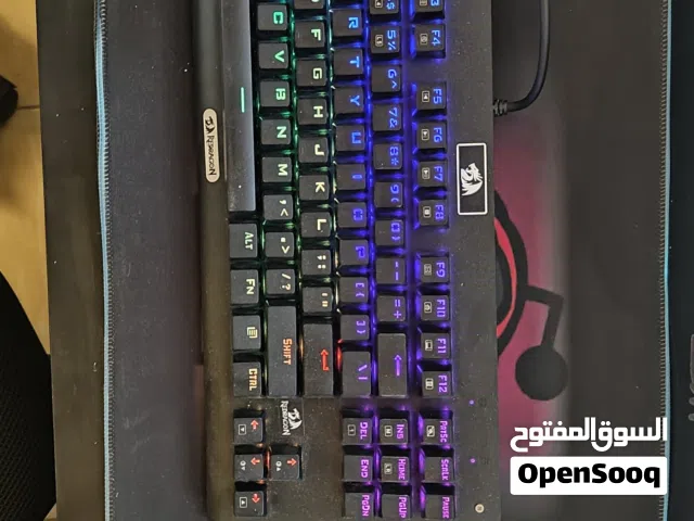 ميكانيكال كيبورد ريدراجون keyboard redragon dark avenger