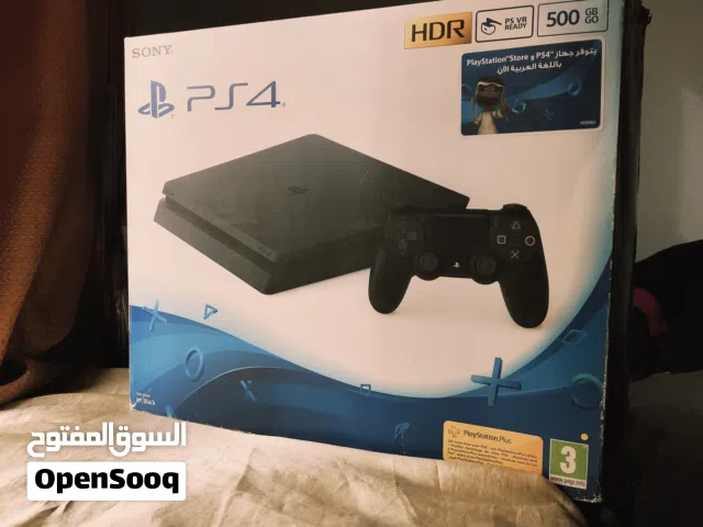 PS4 slim (500GB) حاله نادره