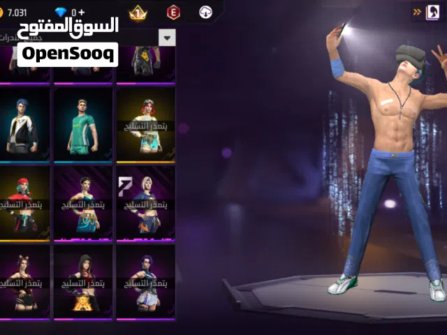 حساب فري فاير للبيع ب 100 غوغل بلاي