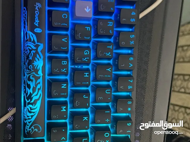 Keyboard gaming ducky blue switch