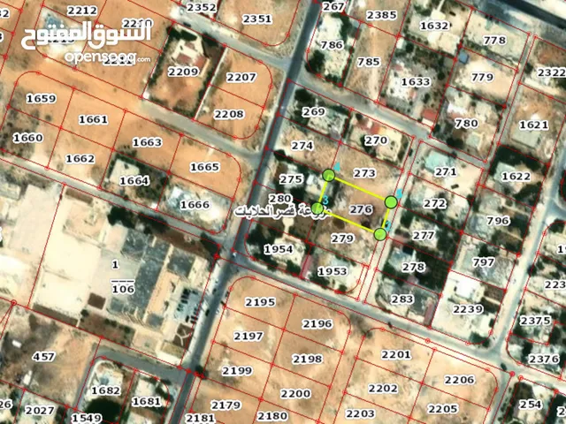 Residential Land for Sale in Amman Airport Road - Manaseer Gs