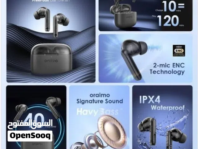 سماعه ايربودذ اورايمو ENC  Oraimo FreePods Lite