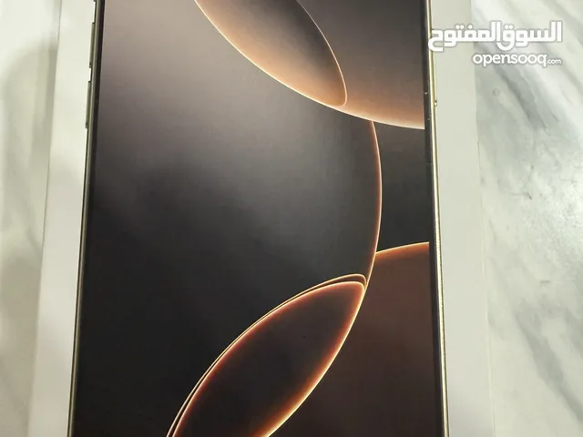 بسعر حرق للبيع ايفون 16 برو ماكس 512 صحراوي شرق اوسط