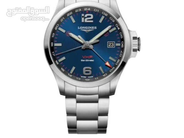 LONGINES CONQUEST V.H.P. GMT 43MM STAINLESS STEEL