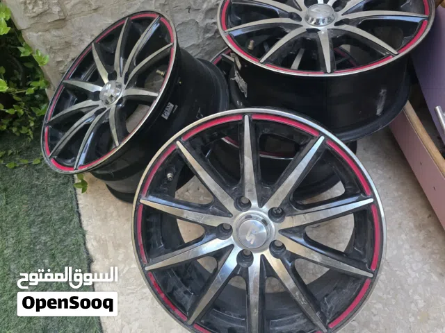 جنط  جديد بركب على اي جنط خمس براغي